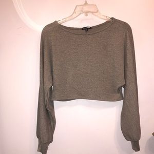 💥Sexy Fashion Nova Long Sleeve Crop Top💥